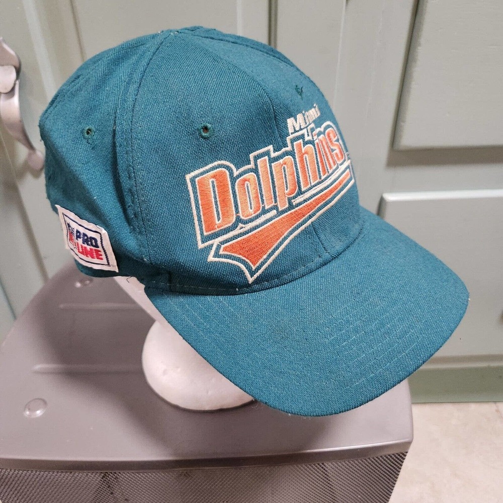 VTG Starter Miami Dolphins NFL Pro Line Mens Size 7 -‎ 7 3/4 Fitted Hat Cap
